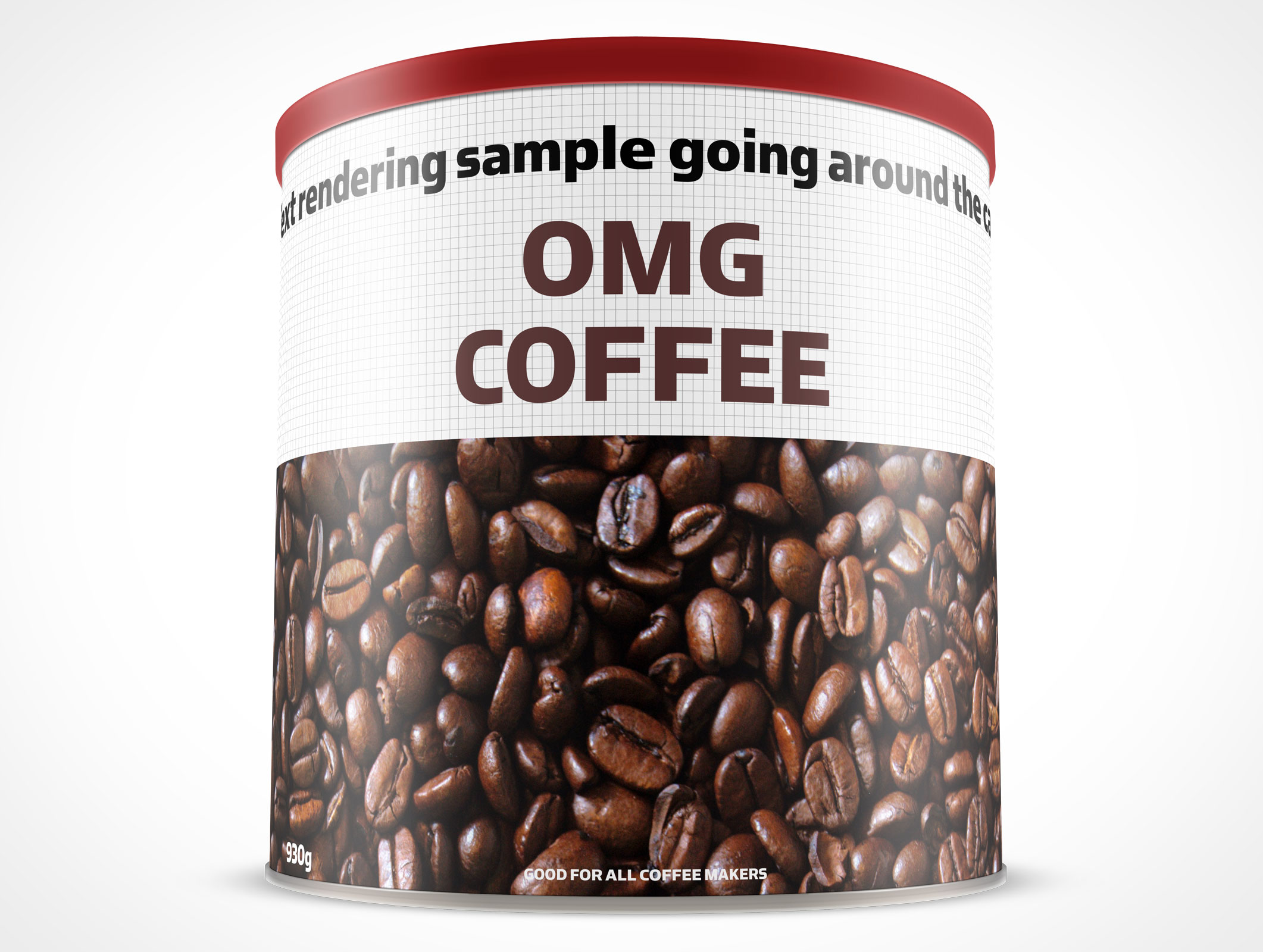 Ground Coffee Can Mockup 11r2
