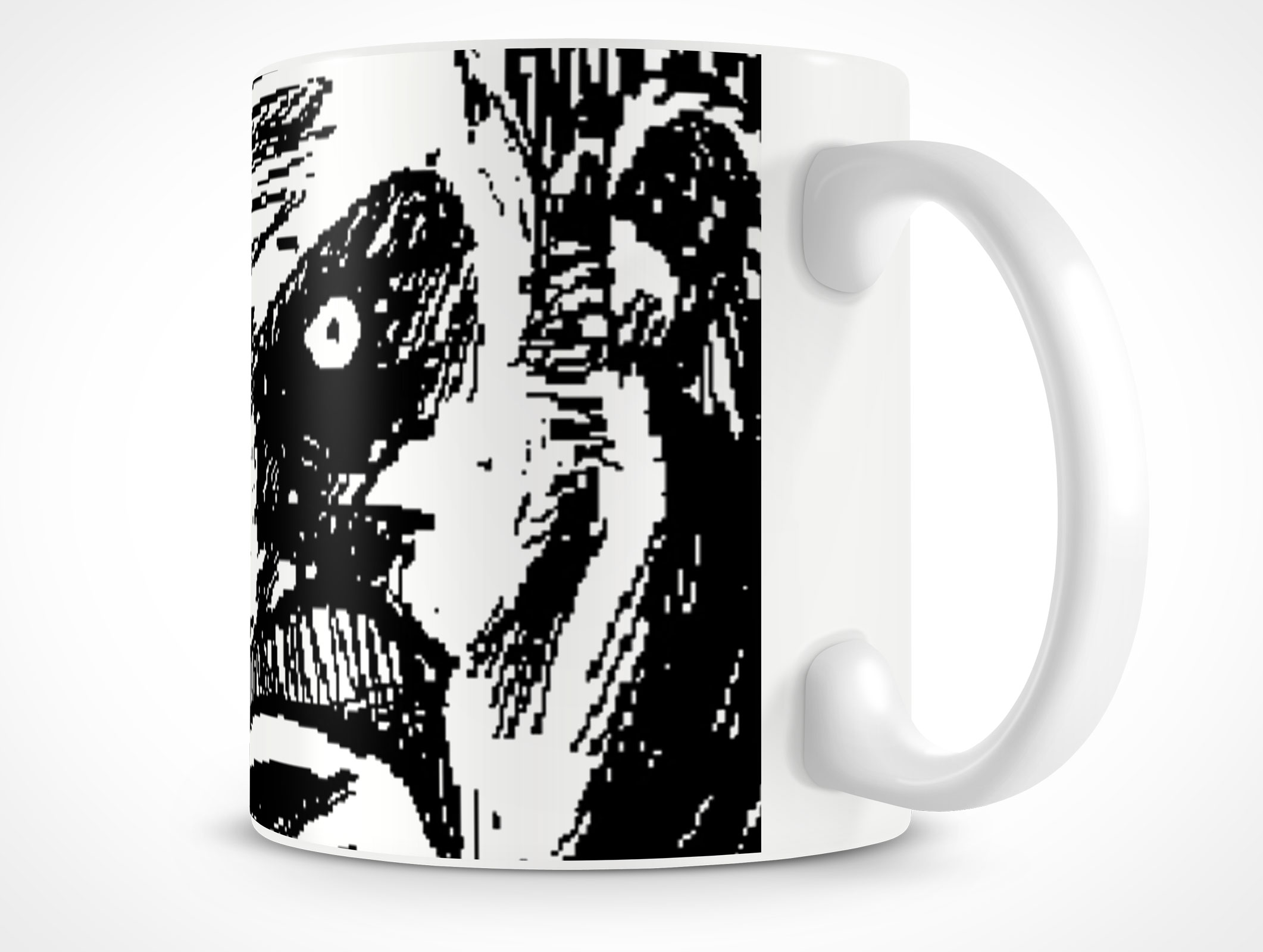 Ceramic Coffee Mug Mockup 3r2