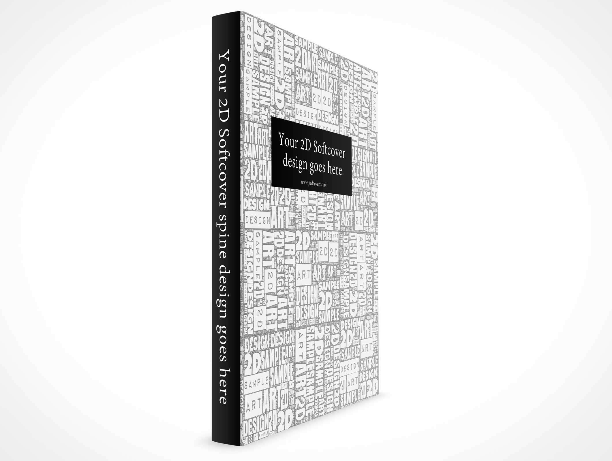 8.5 X 11 Standing Softcover Mockup 2r3