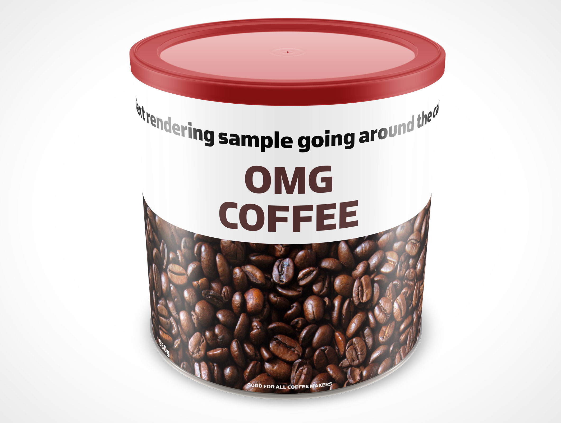 Ground Coffee Can Mockup 13r2