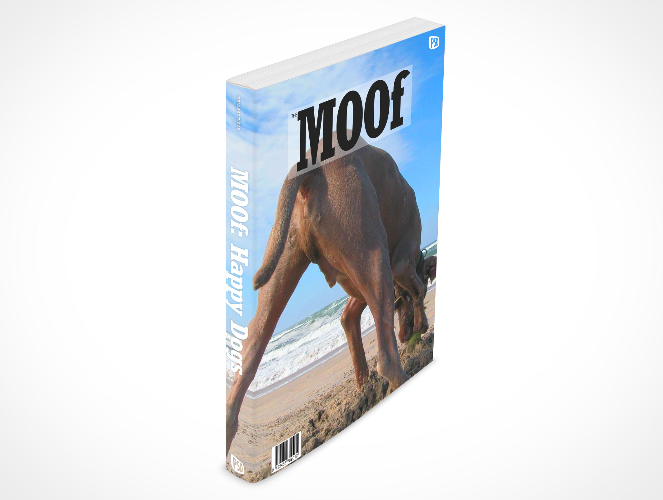 8.5 X 11 Standing Softcover Mockup 6r2
