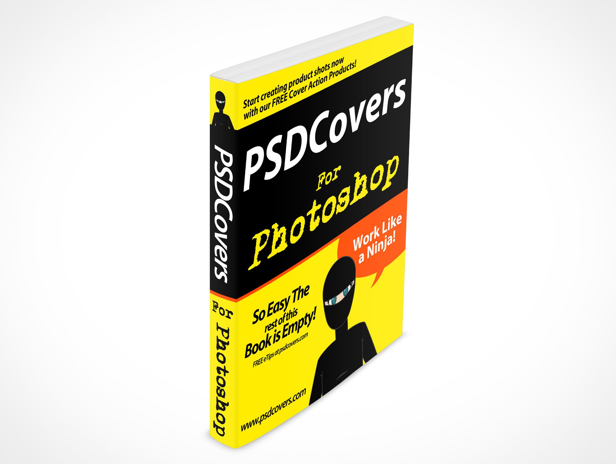 8.5 X 11 Standing Softcover Mockup 6r4