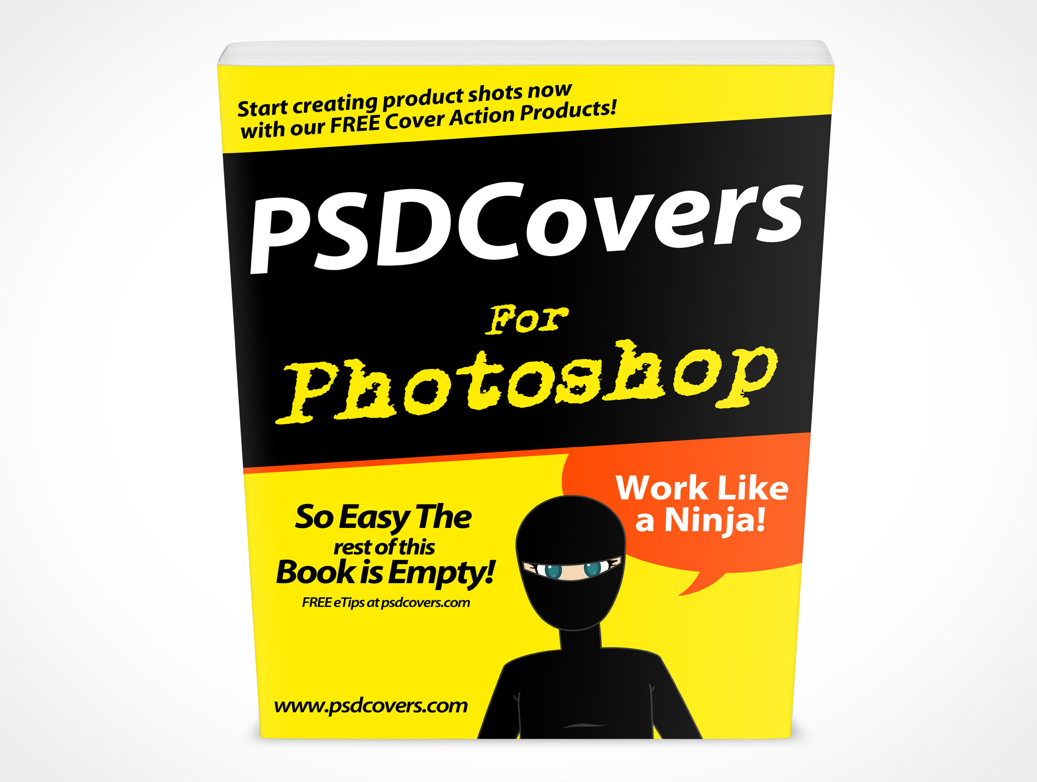 8.5 X 11 Standing Softcover Mockup 7r4