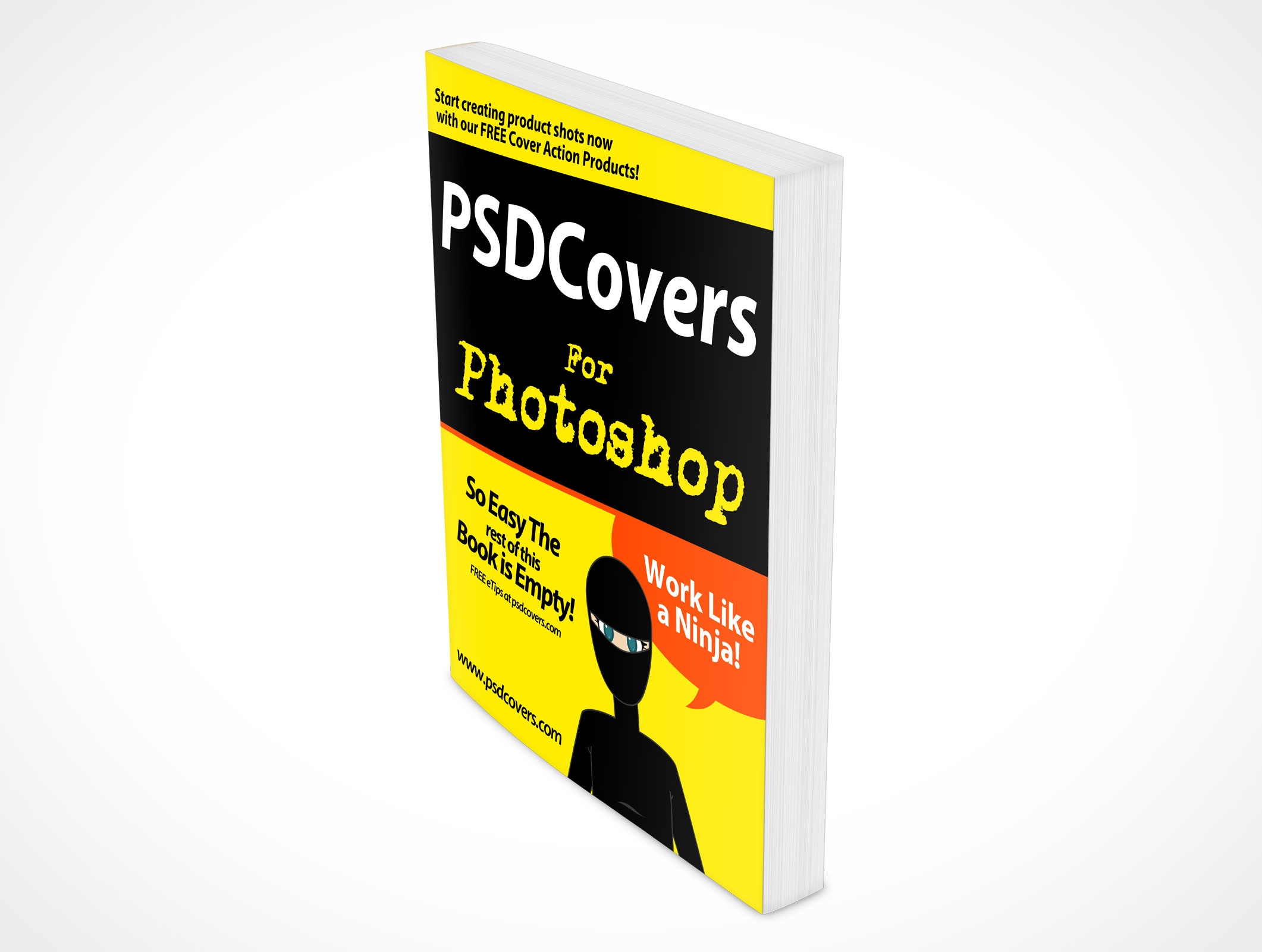 8.5 X 11 Standing Softcover Mockup 9r3