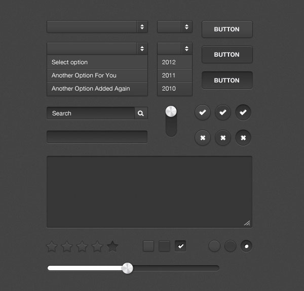 Interface PSD UI Mockup GUI (PSD)