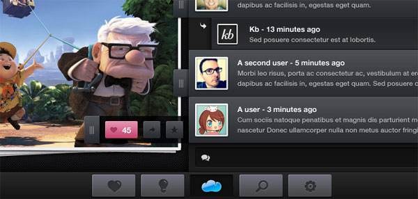 GUI iPad Mockup UI Interface (PSD)