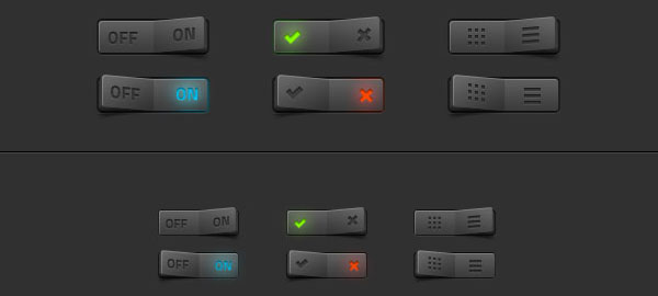 PSD UI Interface Mockup GUI (PSD)