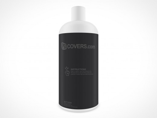 Shampoo Bottle Mockup 2