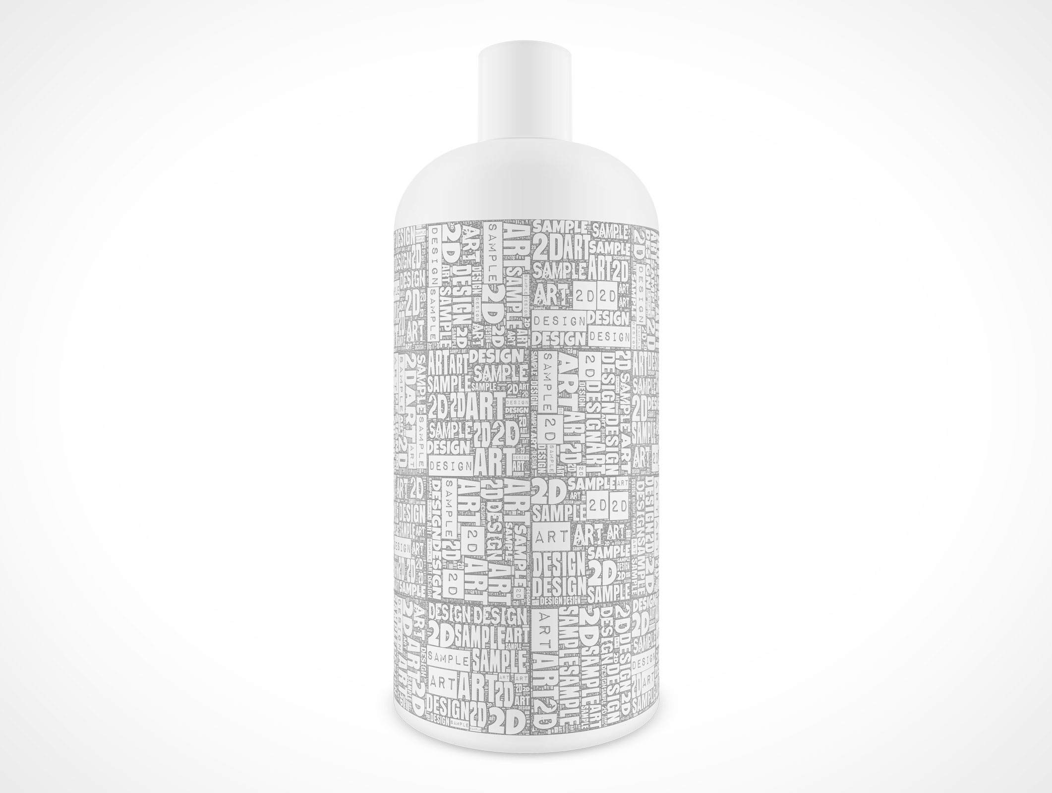 Shampoo Bottle Mockup 2r