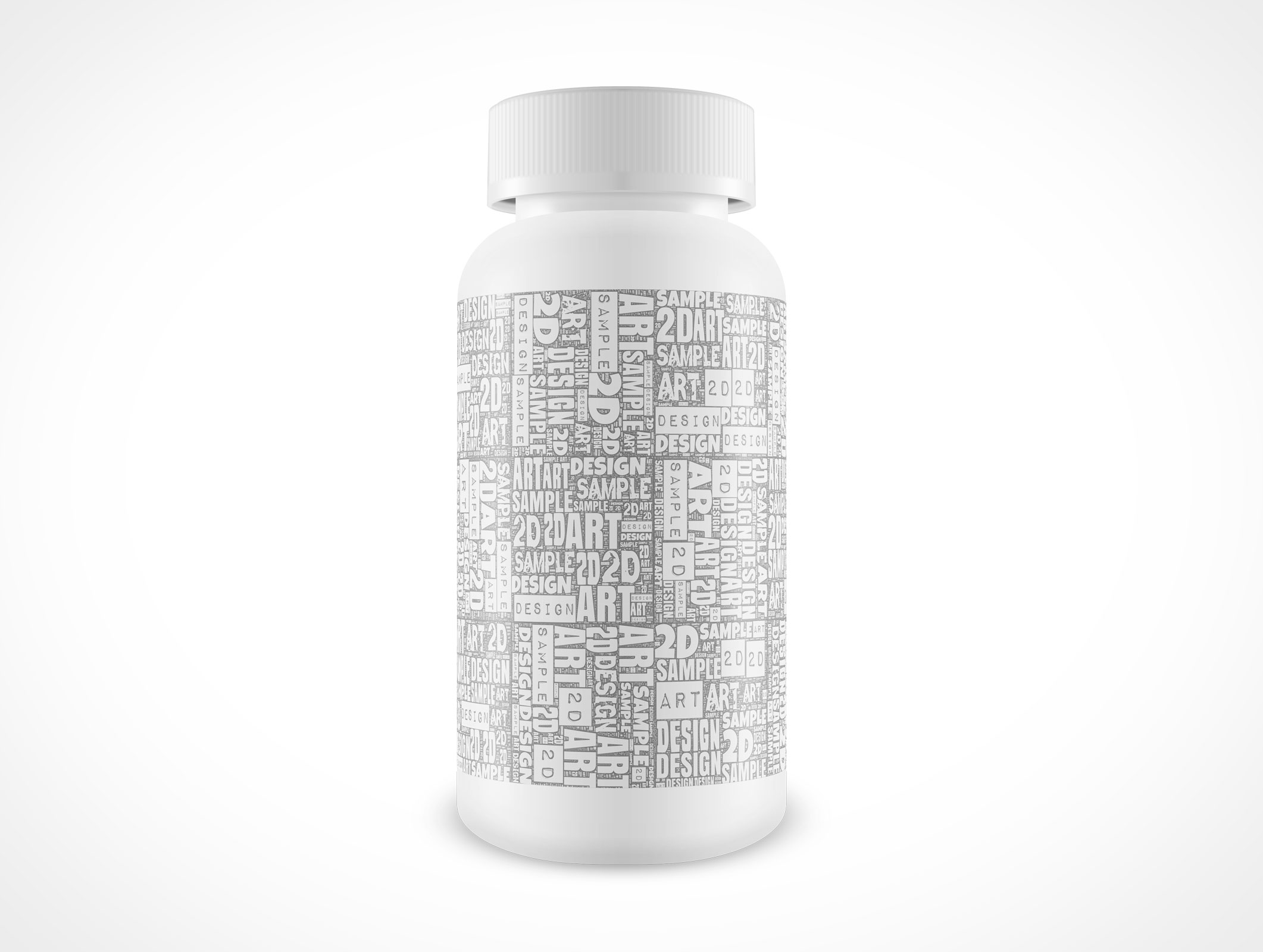 Medicine Pill Bottle Mockup 3r