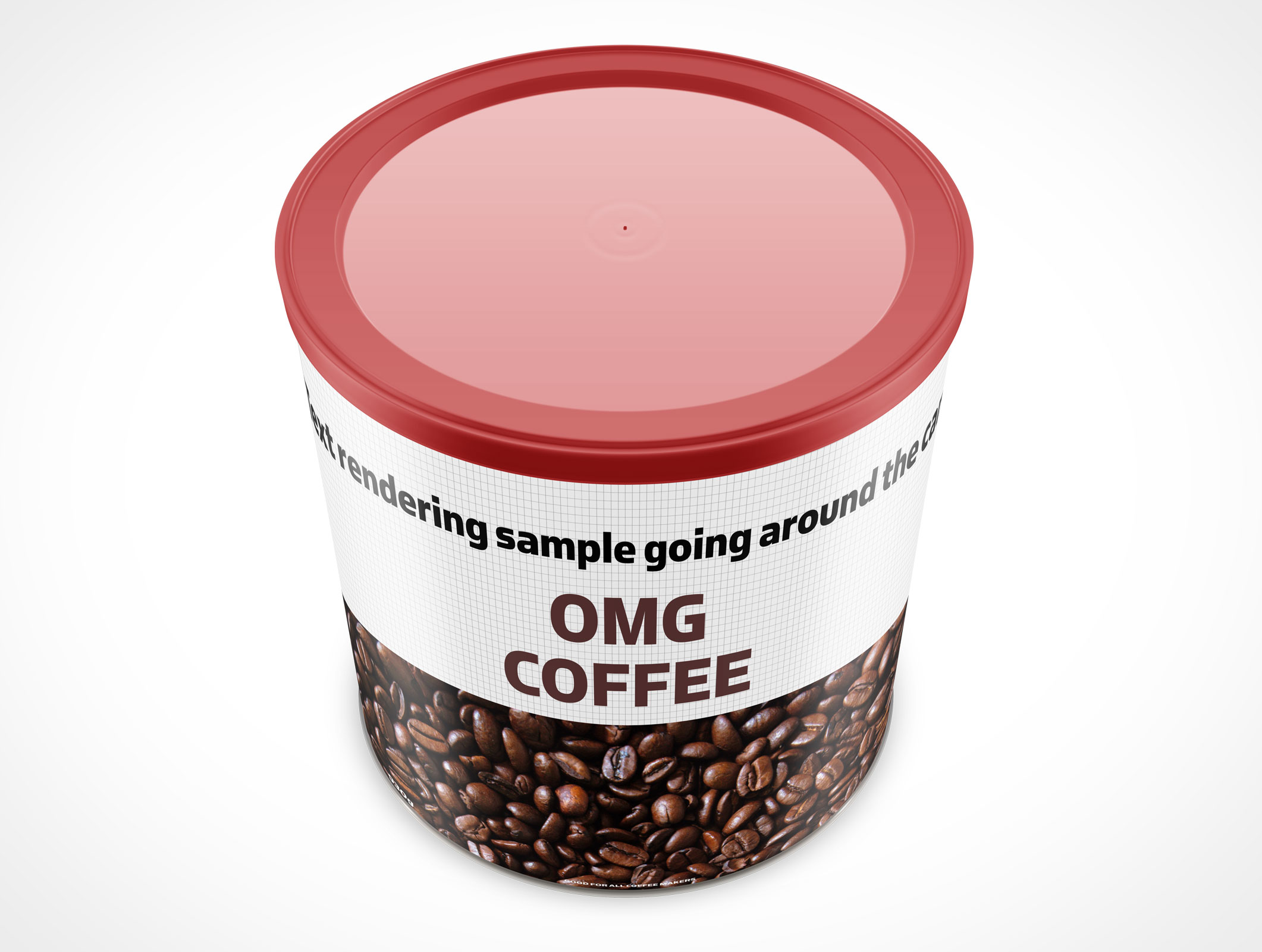Ground Coffee Can Mockup 14r3