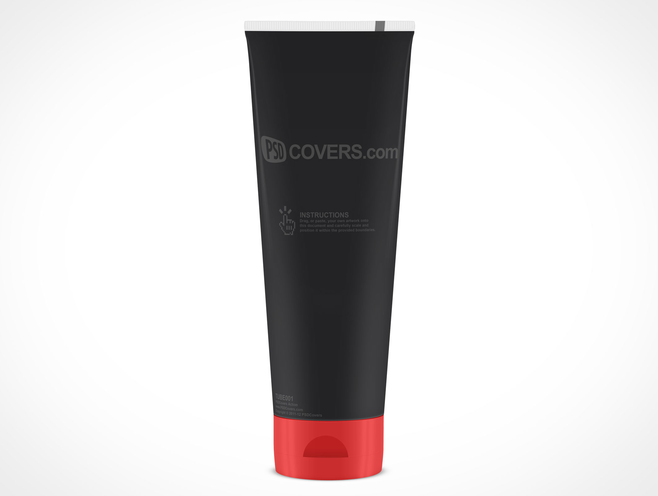 Cosmetic Squeeze Tube Mockup 1
