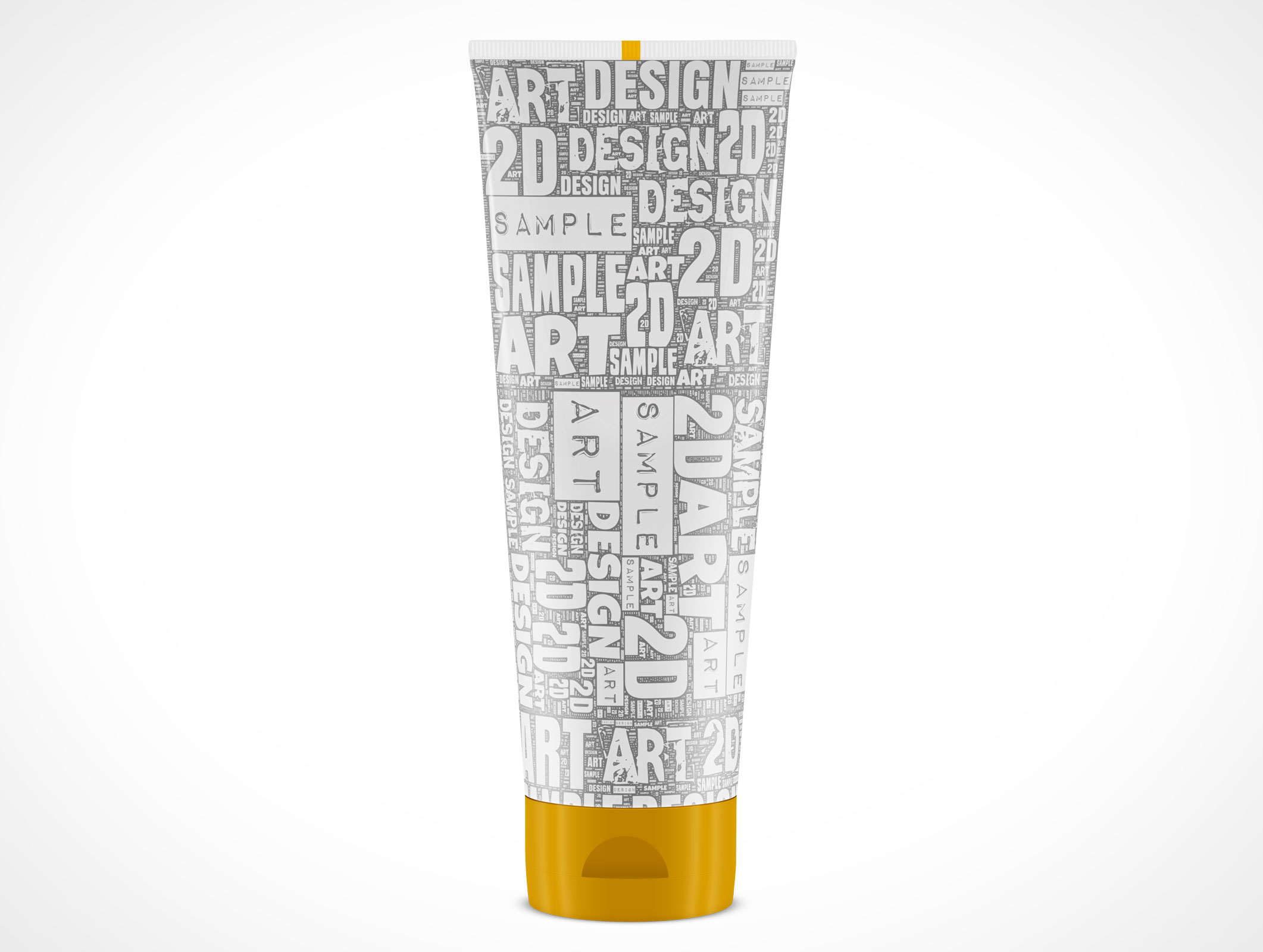 Cosmetic Squeeze Tube Mockup 1r2