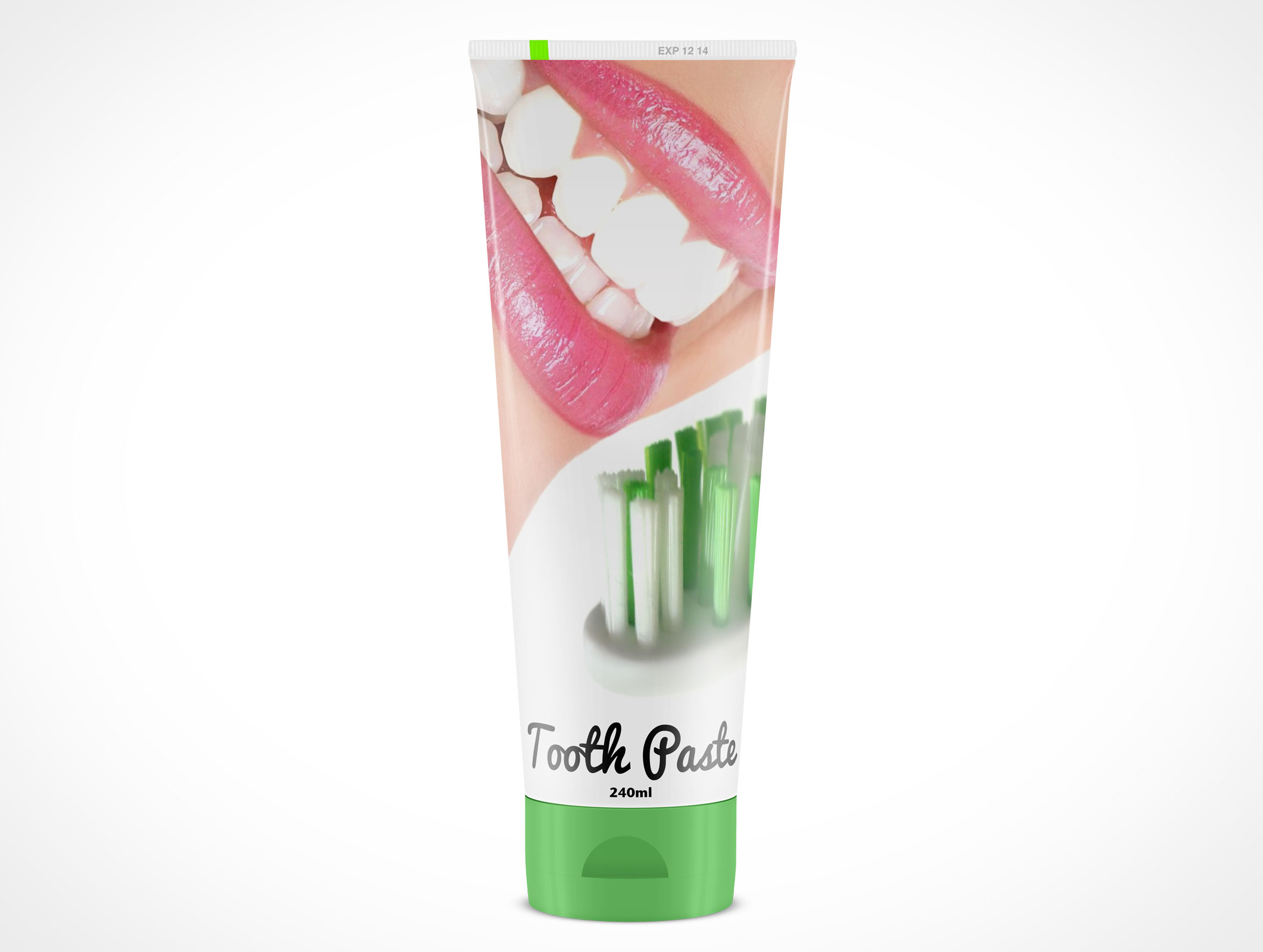 Cosmetic Squeeze Tube Mockup 1r4