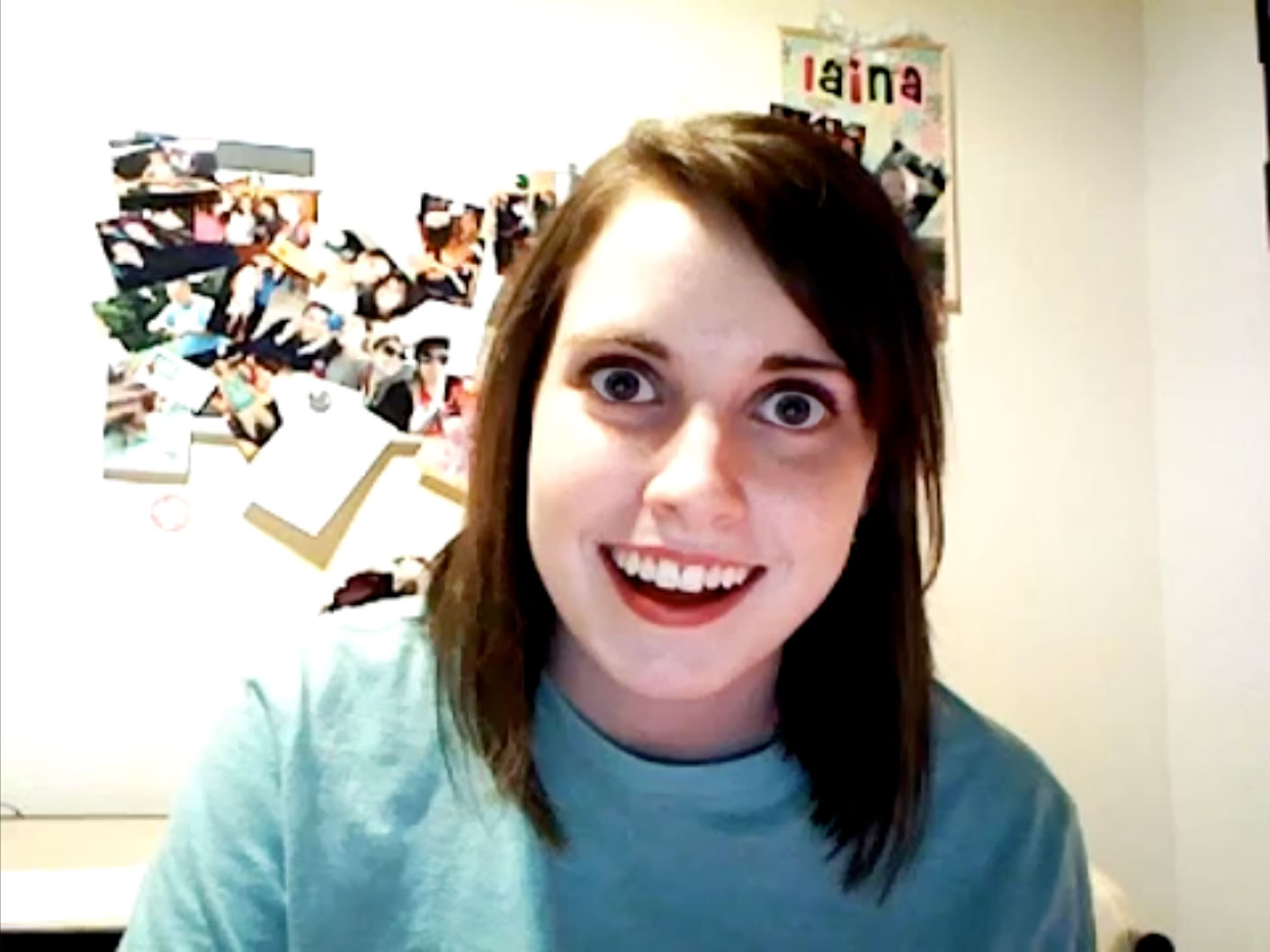 Overly Attached Girlfriend Meme Bieber PSD