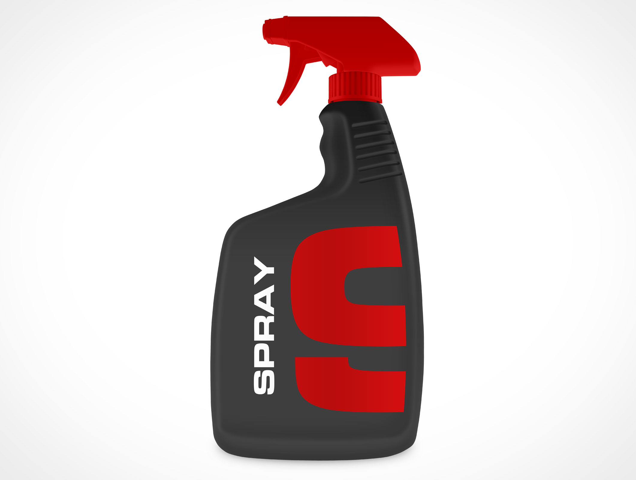 Detergent Spray Bottle Mockup 4r4