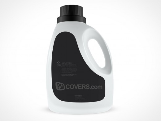 Fabric Detergent Bottle Mockup 5