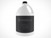 White Bleach Bottle Mockup 6
