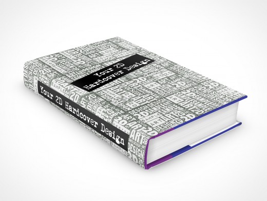 Sleeved Hardcover Book Mockup 10r
