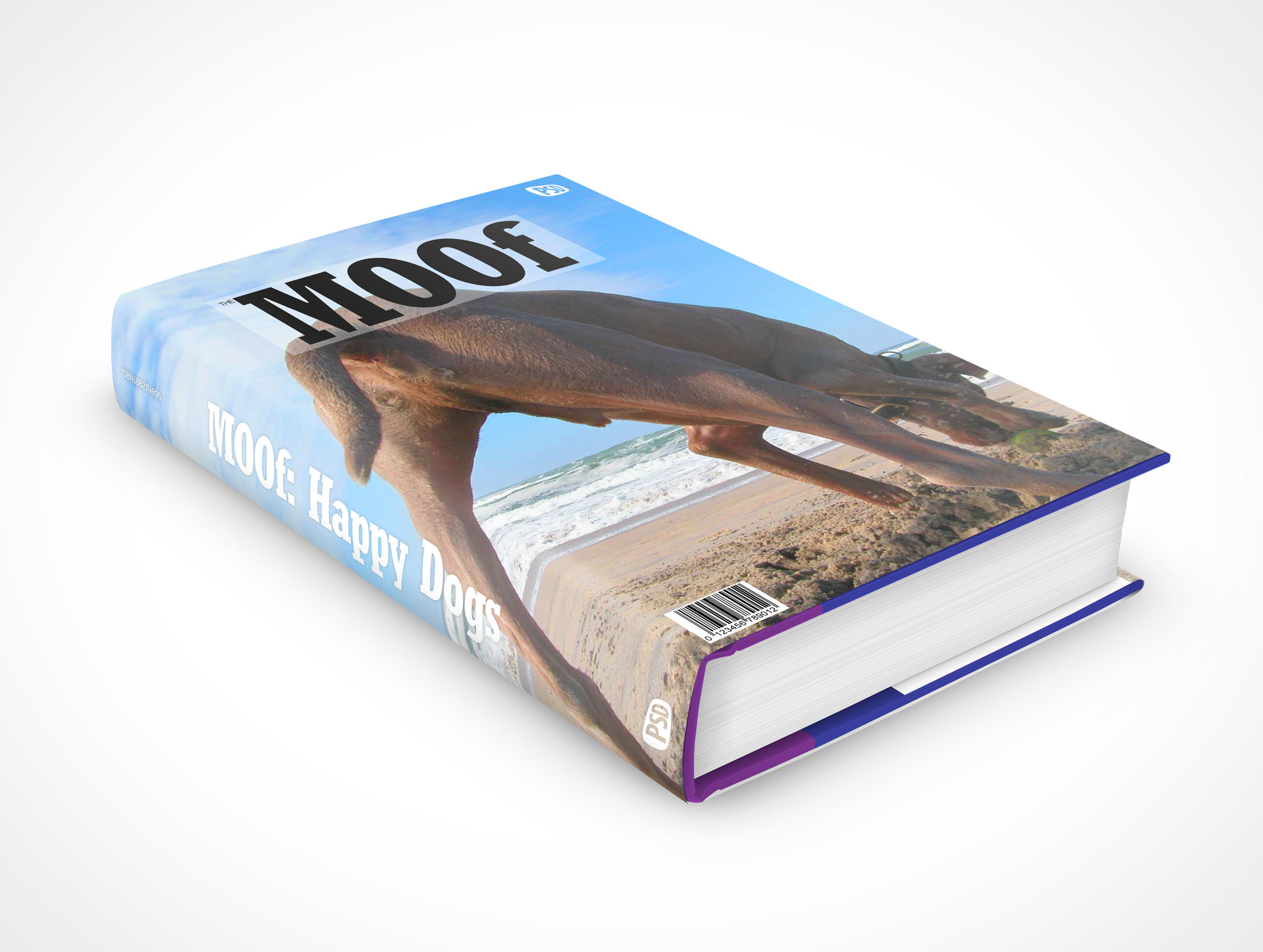 Sleeved Hardcover Book Mockup 10r3