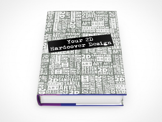 Sleeved Hardcover Book Mockup 11r