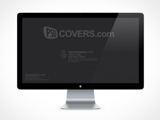 27" Thunderbolt Screen Mockup 1
