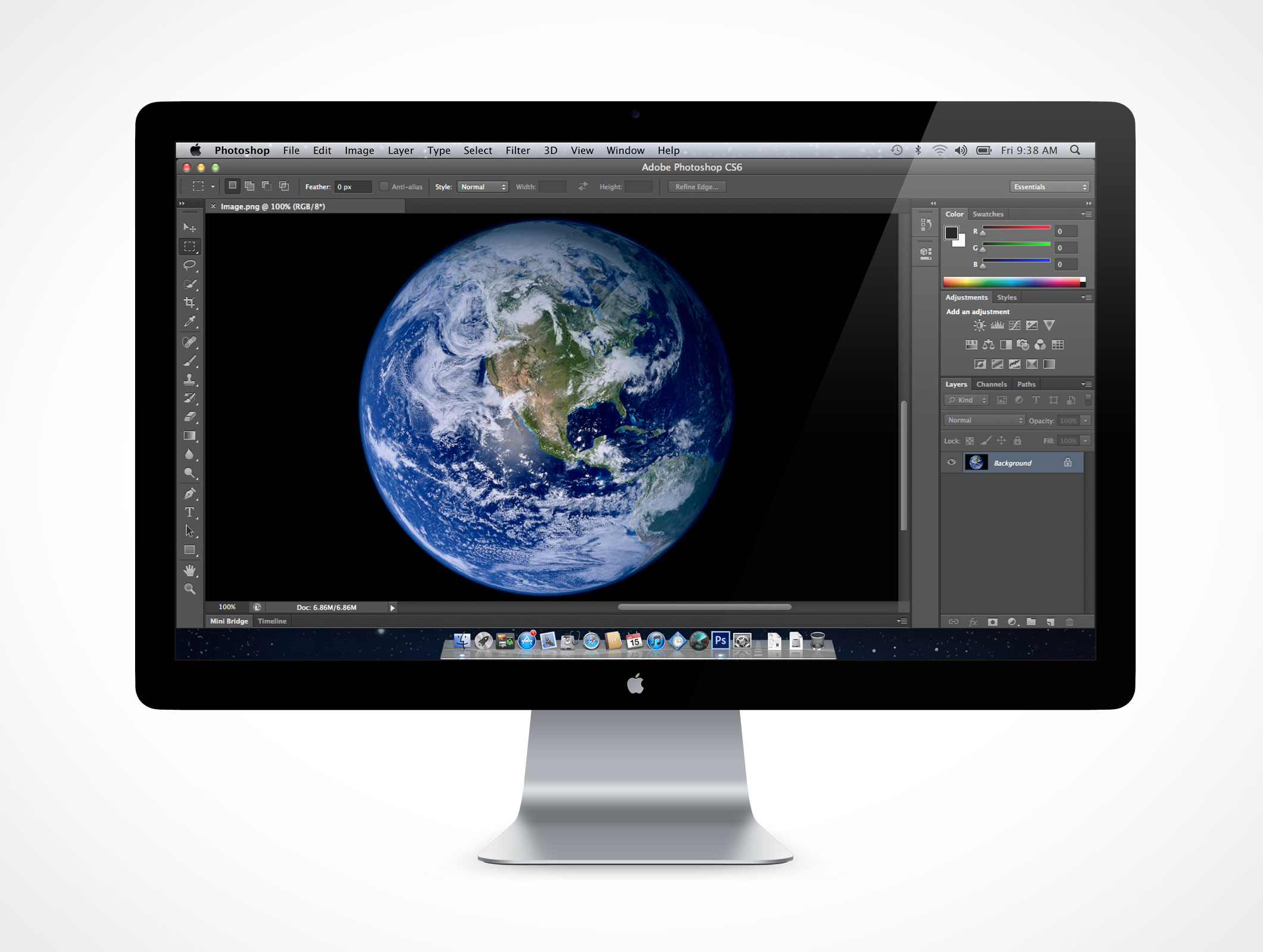 27" Thunderbolt Screen Mockup 1r5