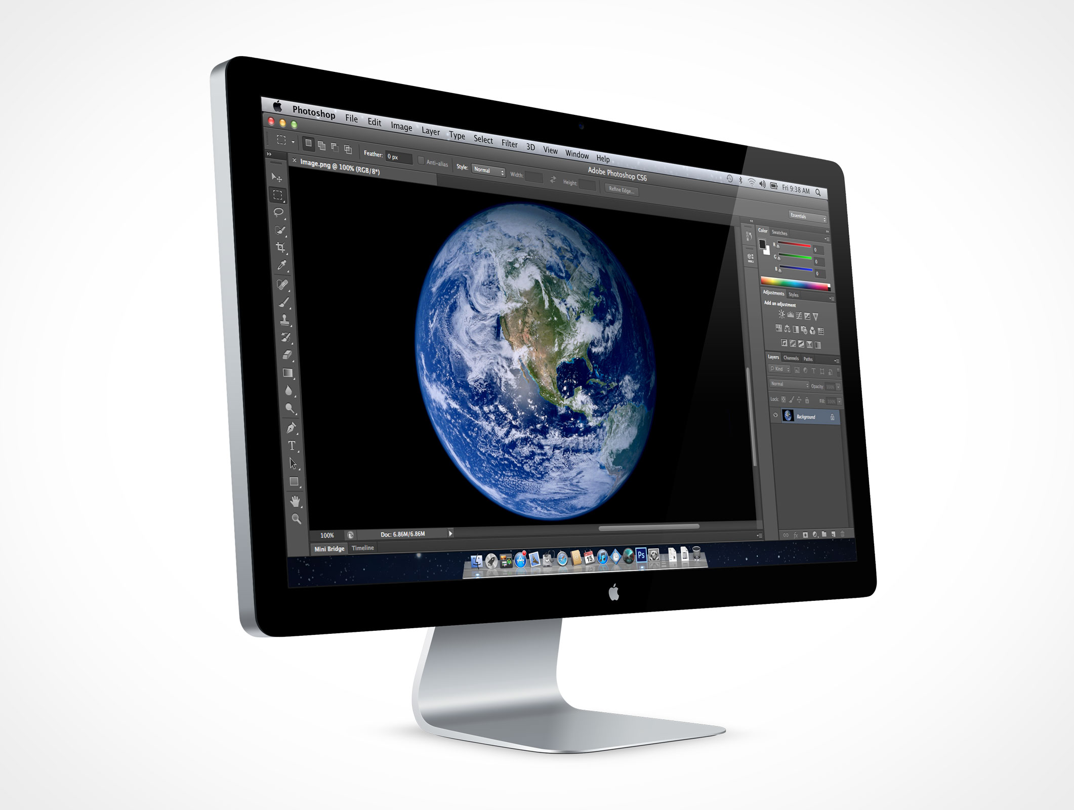 27" Thunderbolt Screen Mockup 2r4