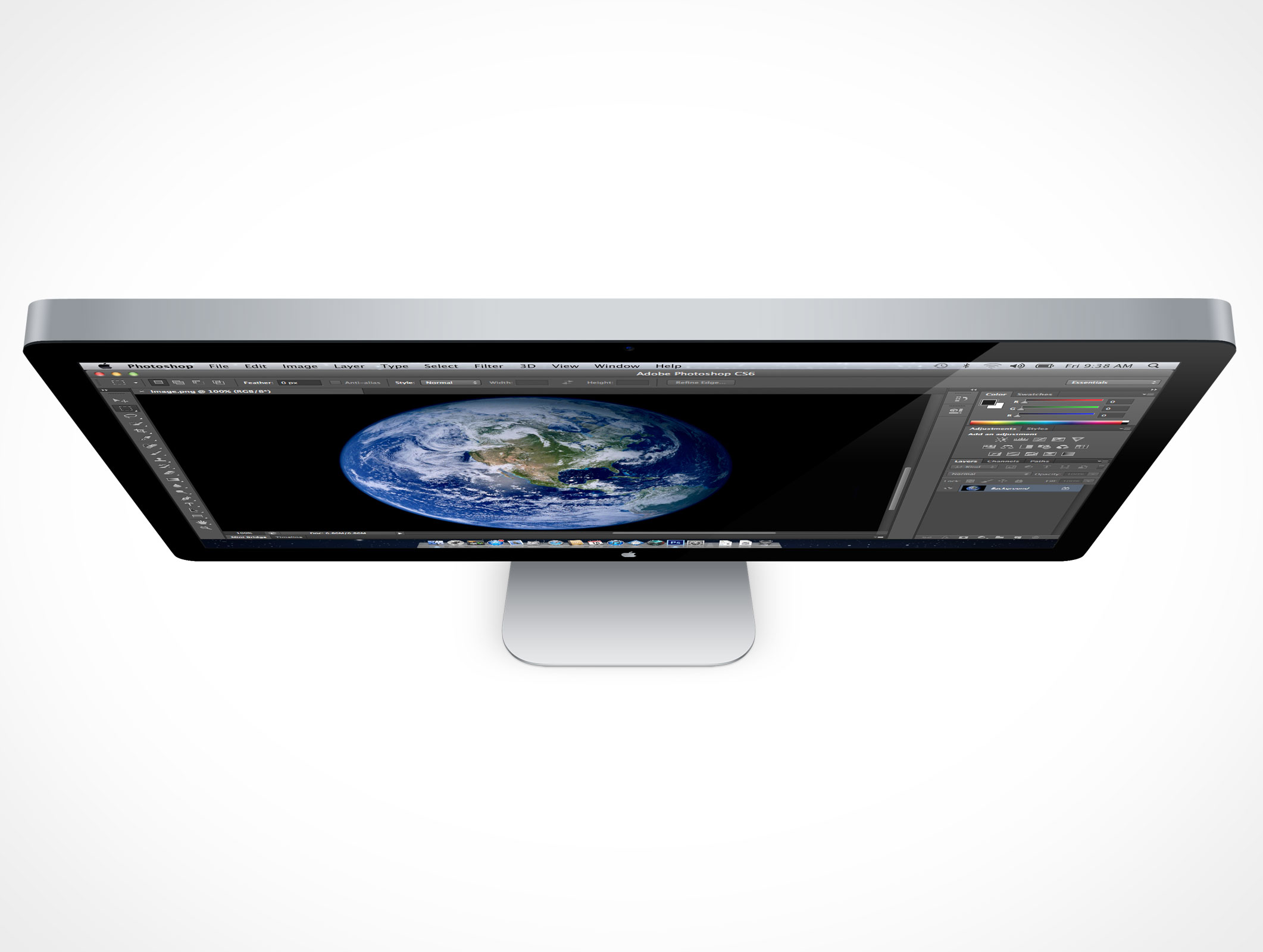 27" Thunderbolt Screen Mockup 4r5