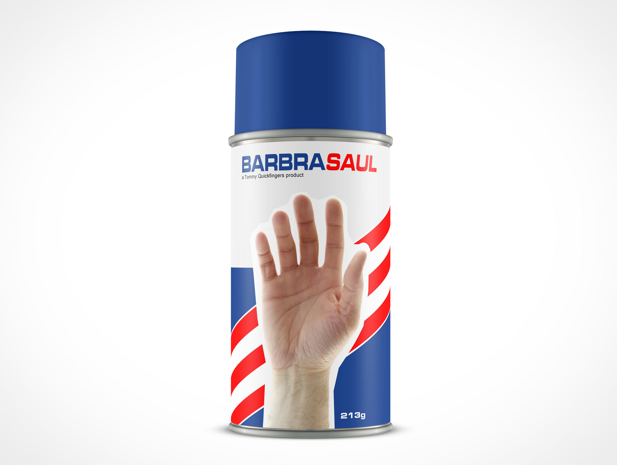 Aerosol Spray Paint Can Mockup 16r