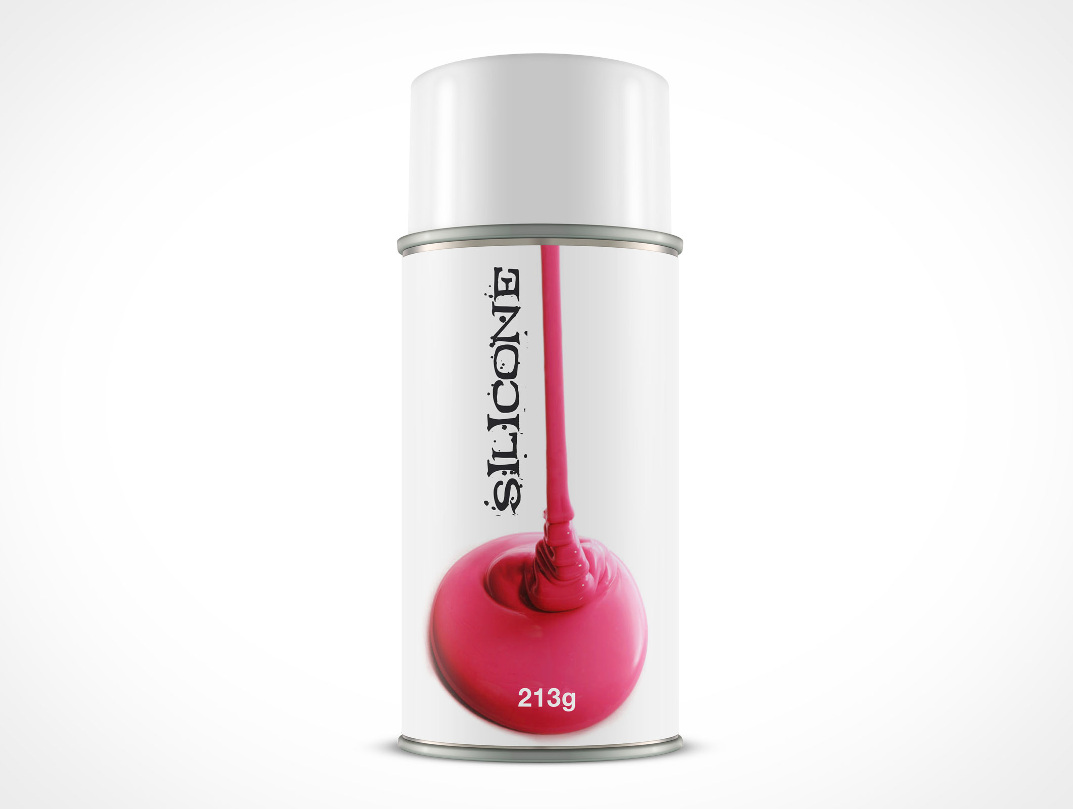 Aerosol Spray Paint Can Mockup 16r2