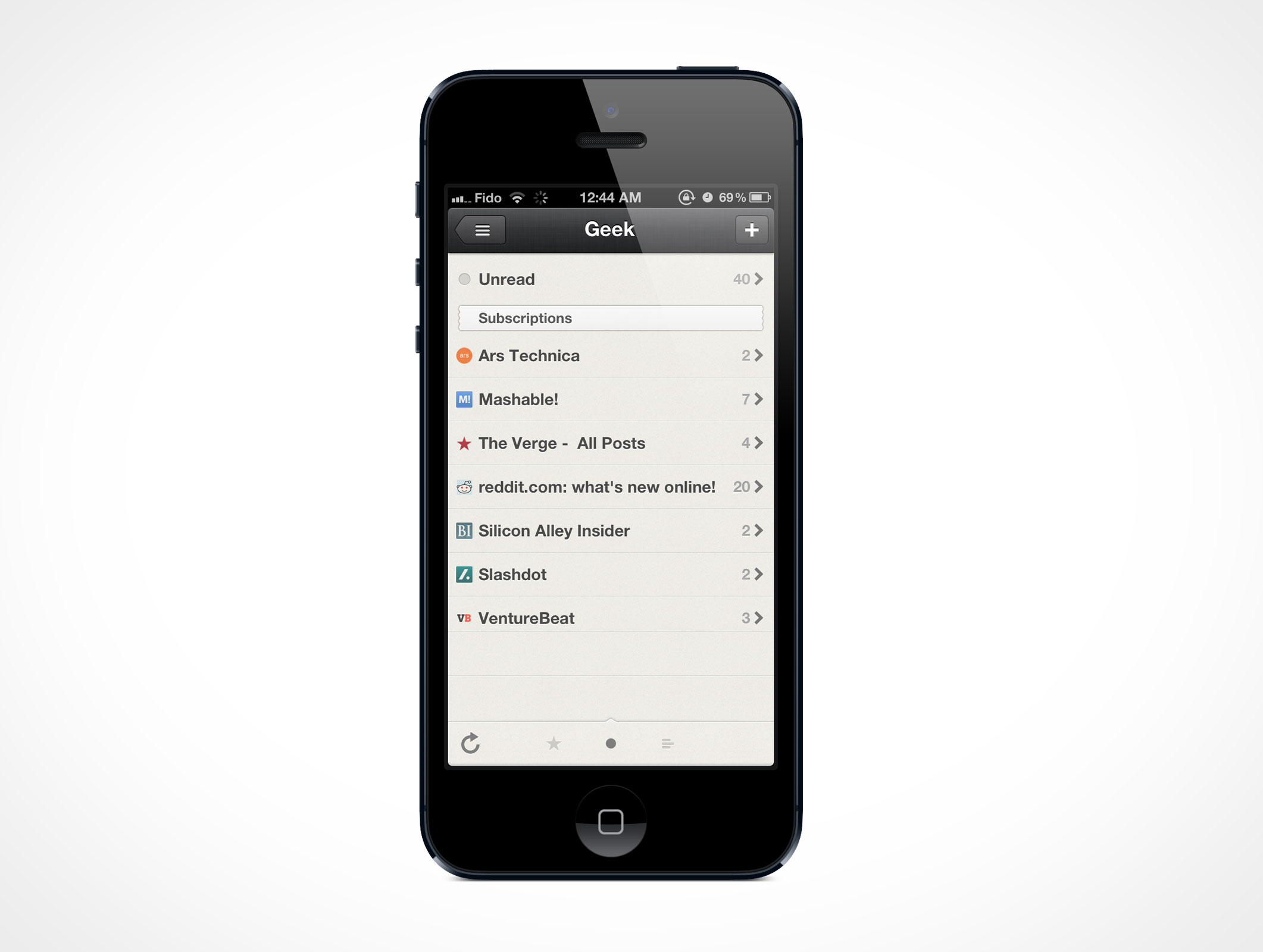 Standing iPhone 5 Mockup 5r5