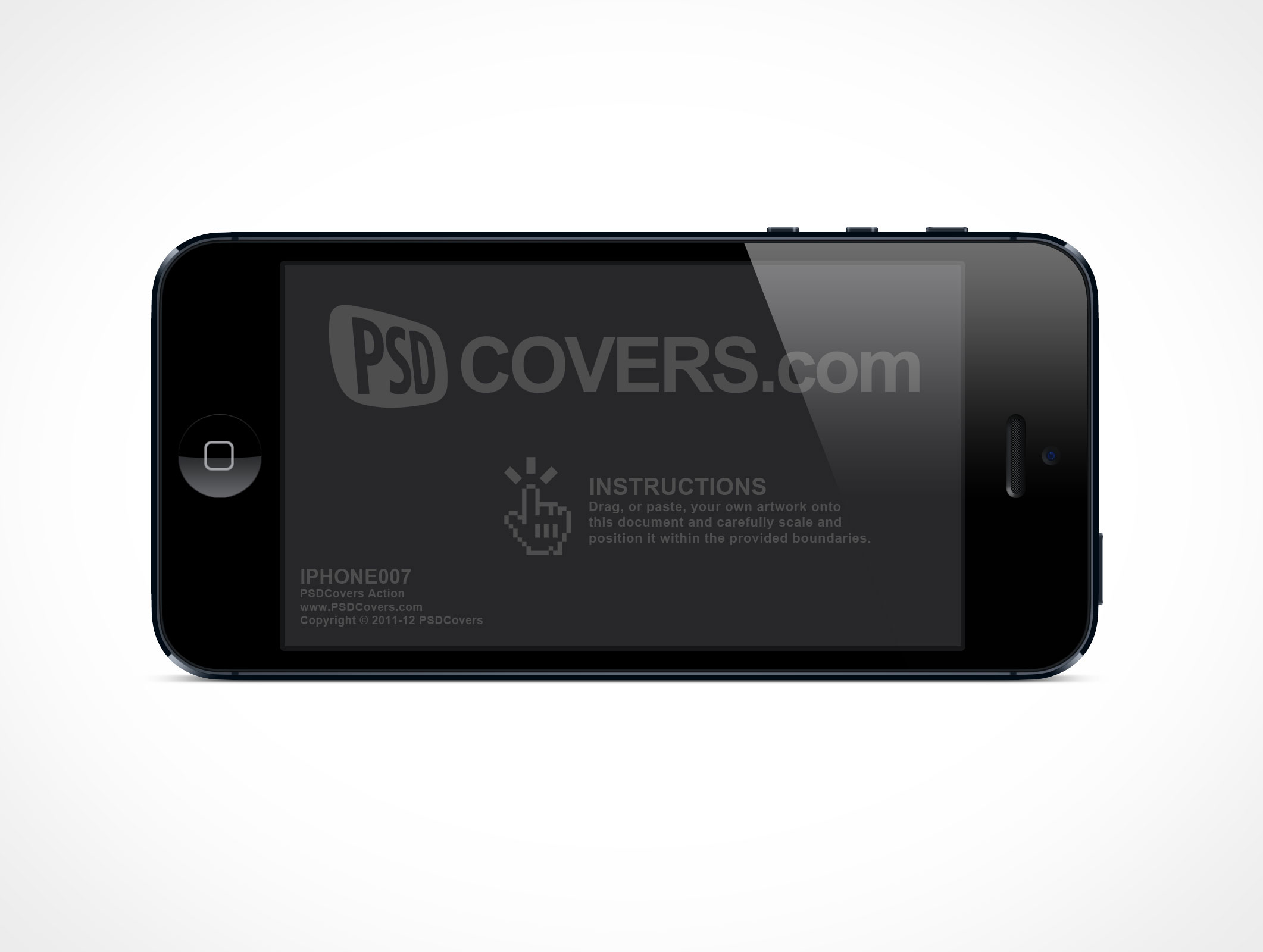 Rijden Correspondent Vermindering Trial iOS app designs with this Landscape iPhone 5 Mockup 7