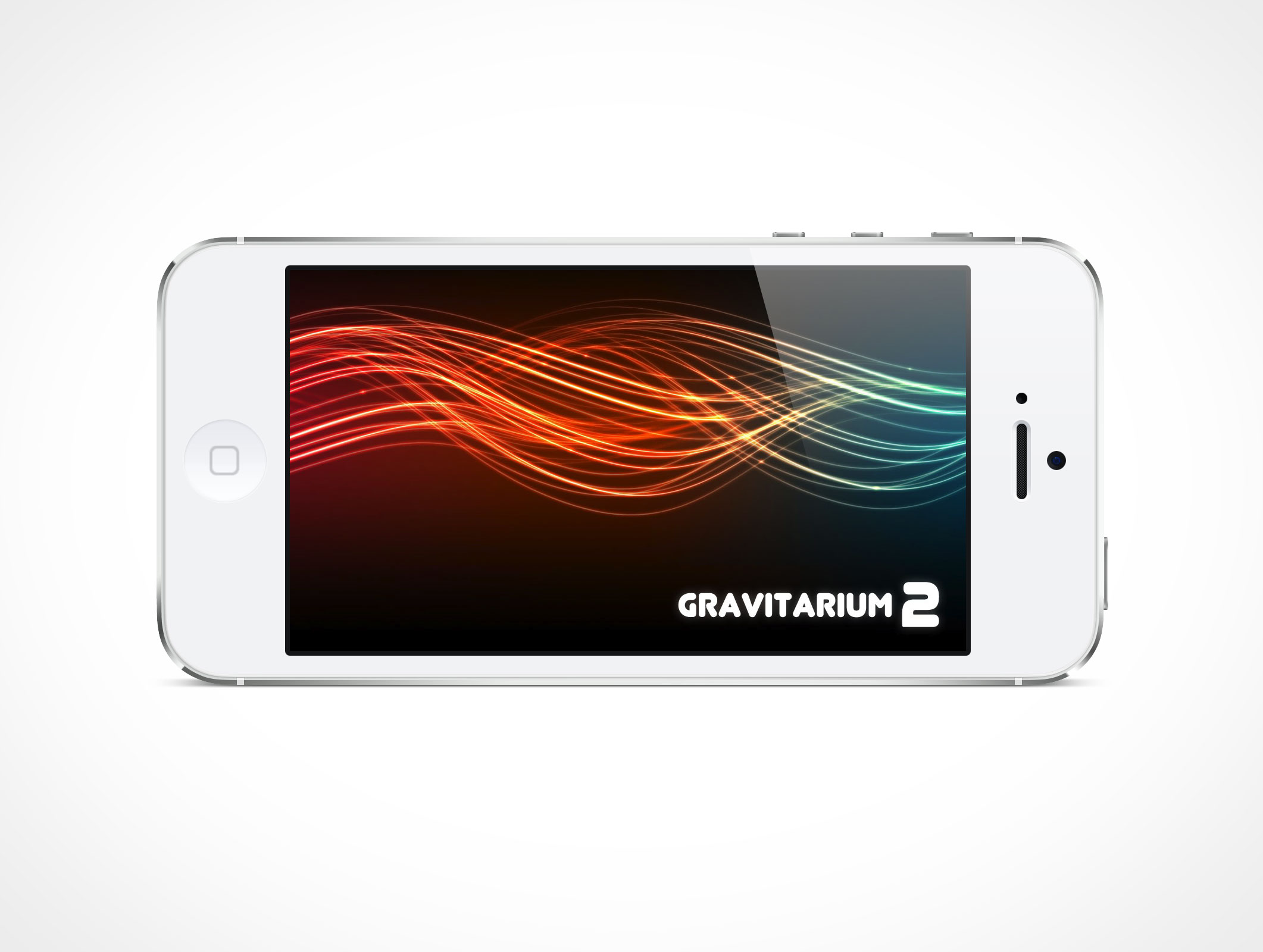 Landscape iPhone 5 Mockup 8r5
