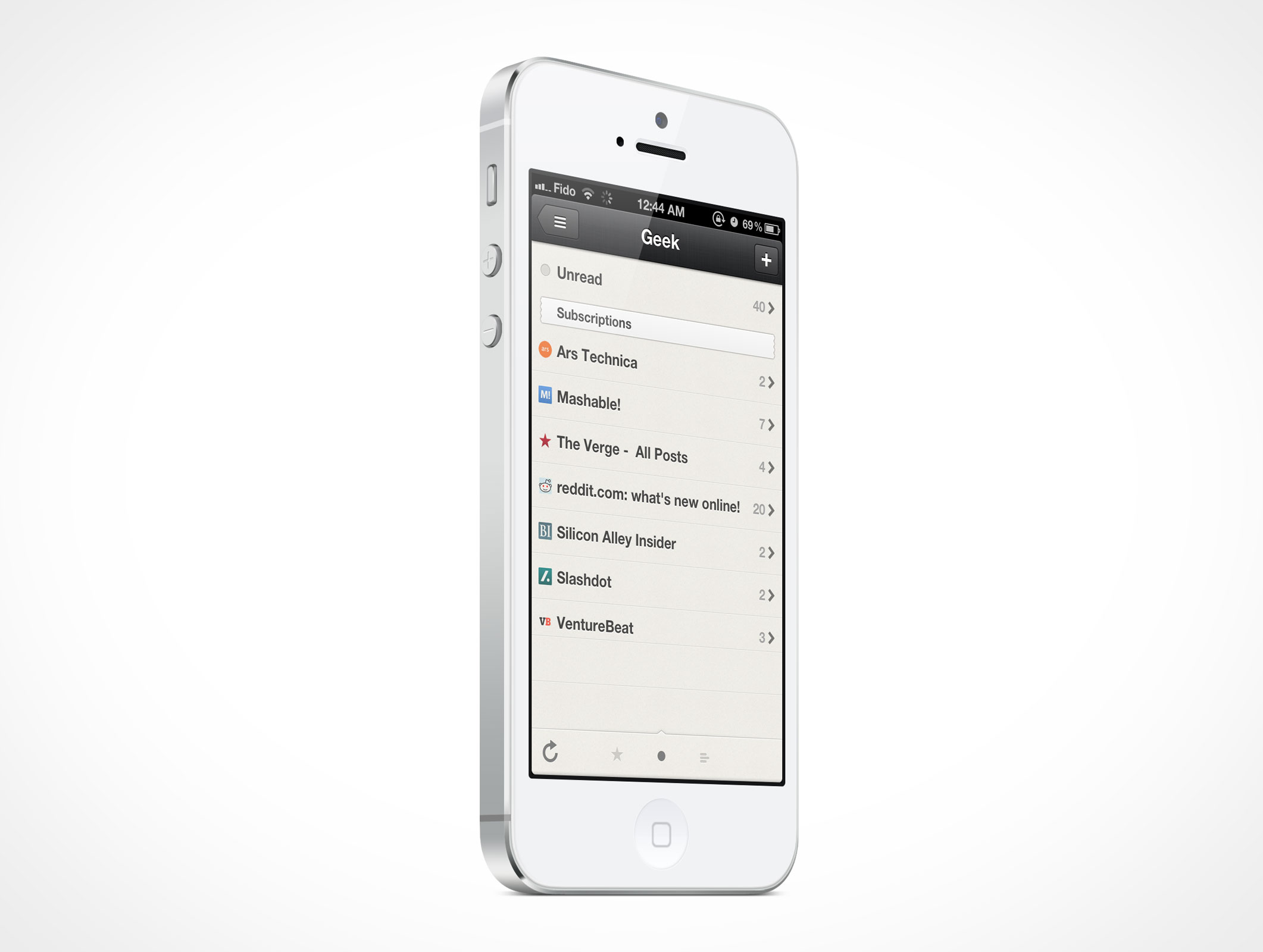 Standing iPhone 5 Mockup 10r2