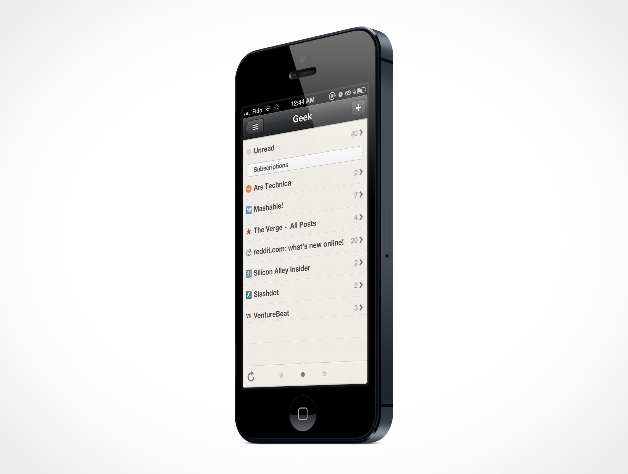 Standing iPhone 5 Mockup 11r3