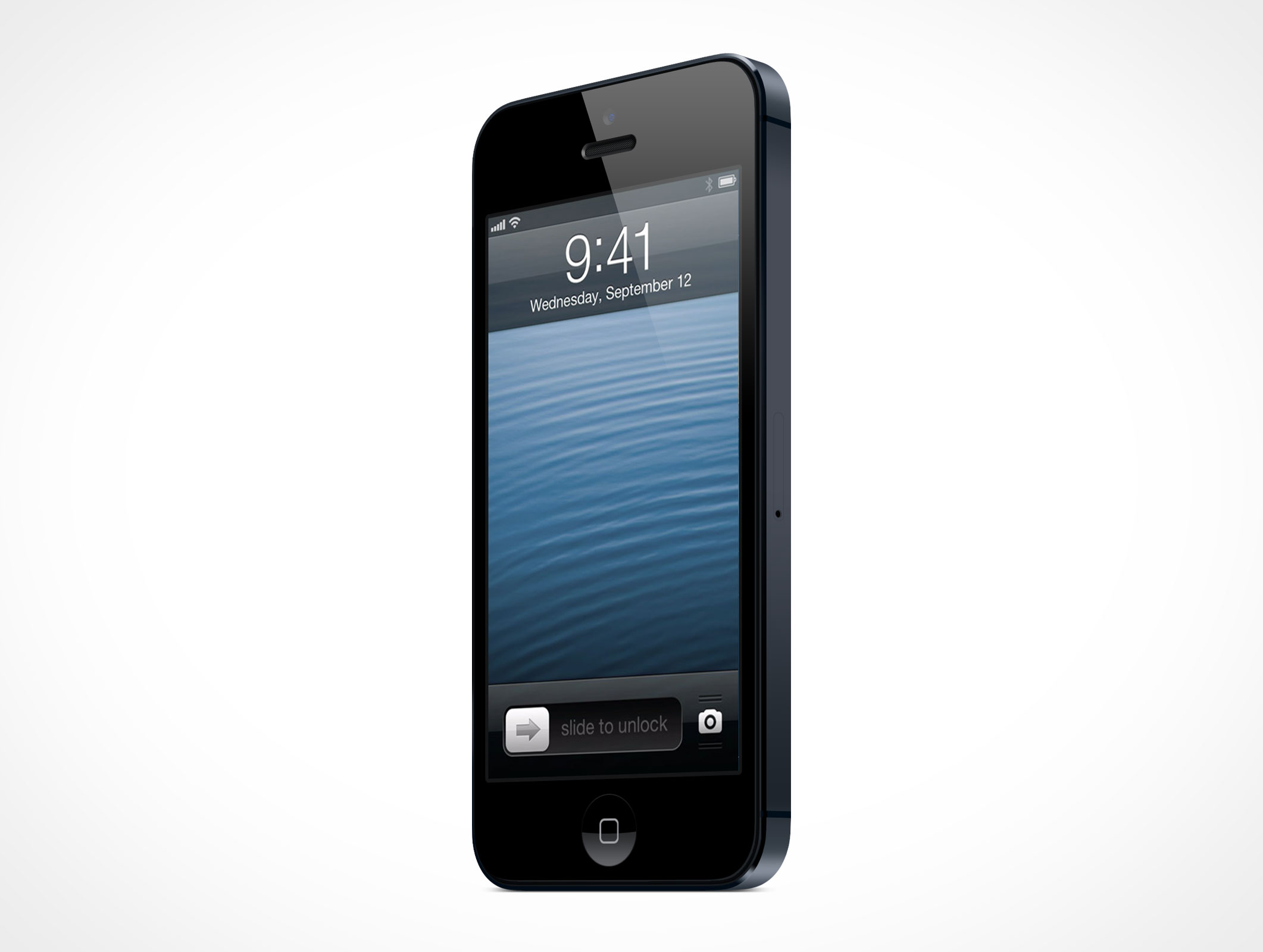 Standing iPhone 5 Mockup 11r5