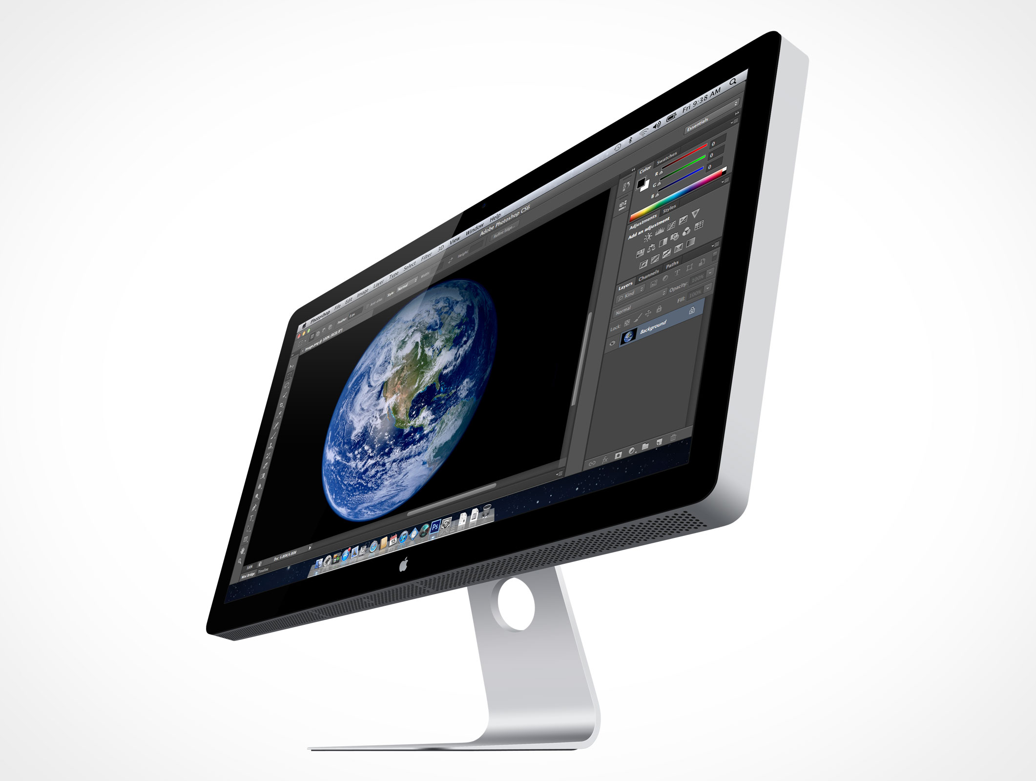 27" Thunderbolt Screen Mockup 5r2