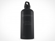 Aluminum Water Bottle Mockup 8