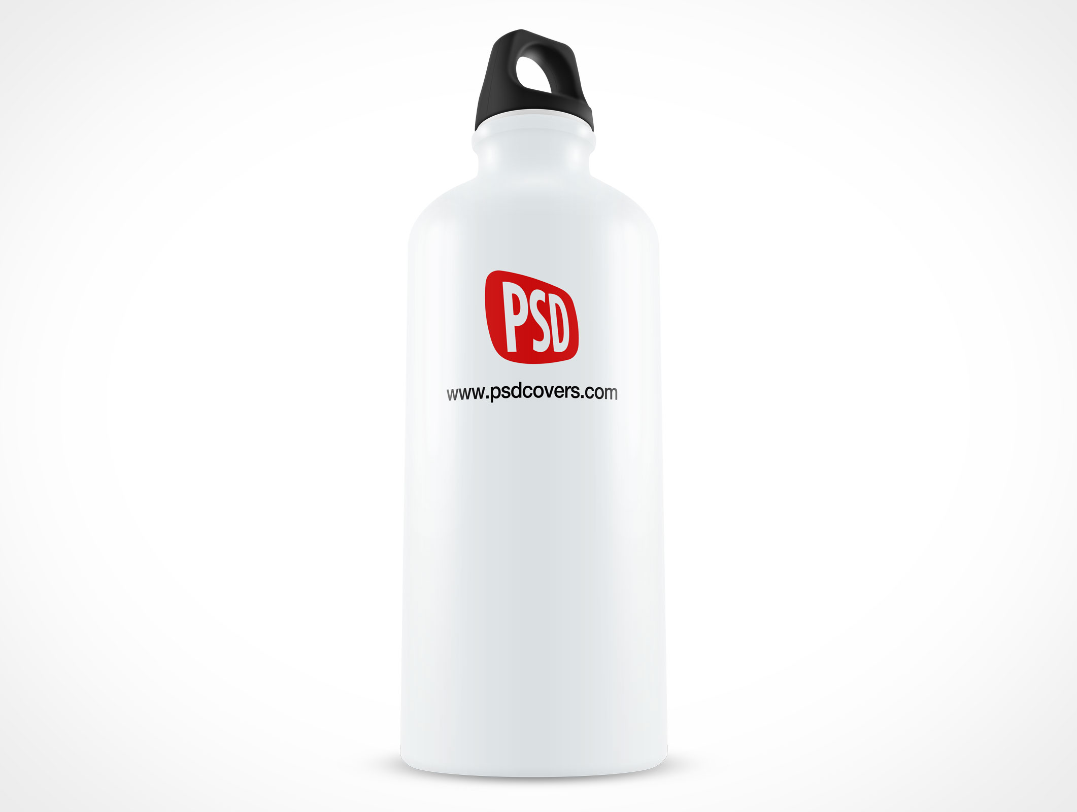 Aluminum Water Bottle Mockup 8r3