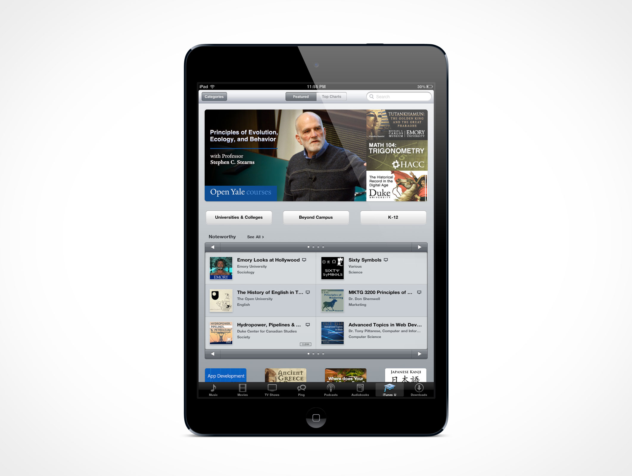 Standing iPad Mini Mockup 1r4