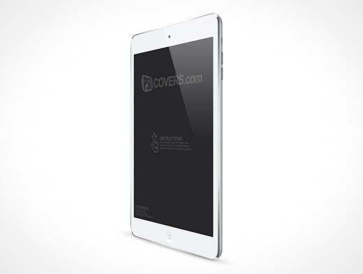 Standing iPad Mini Mockup 5