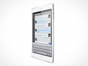 Standing iPad Mini Mockup 5r