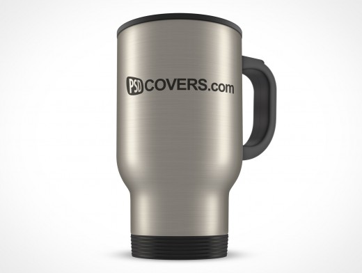 Stainless Steel Mug Mockup 4r