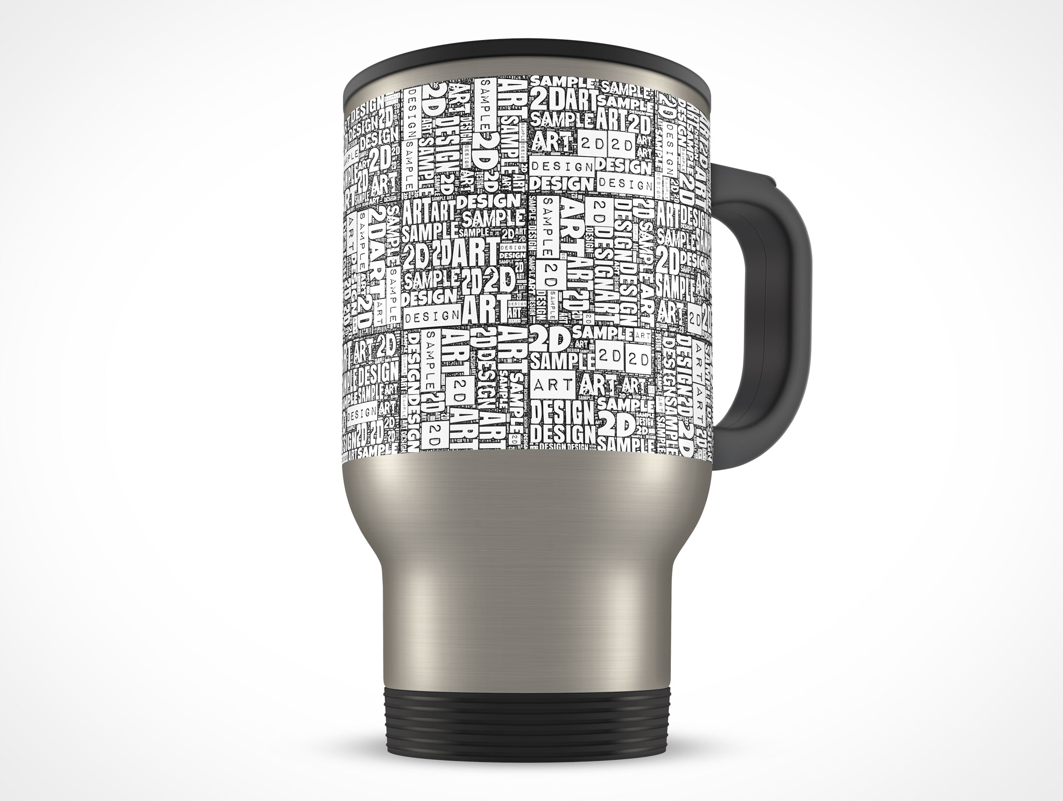 Stainless Steel Mug Mockup 4r4