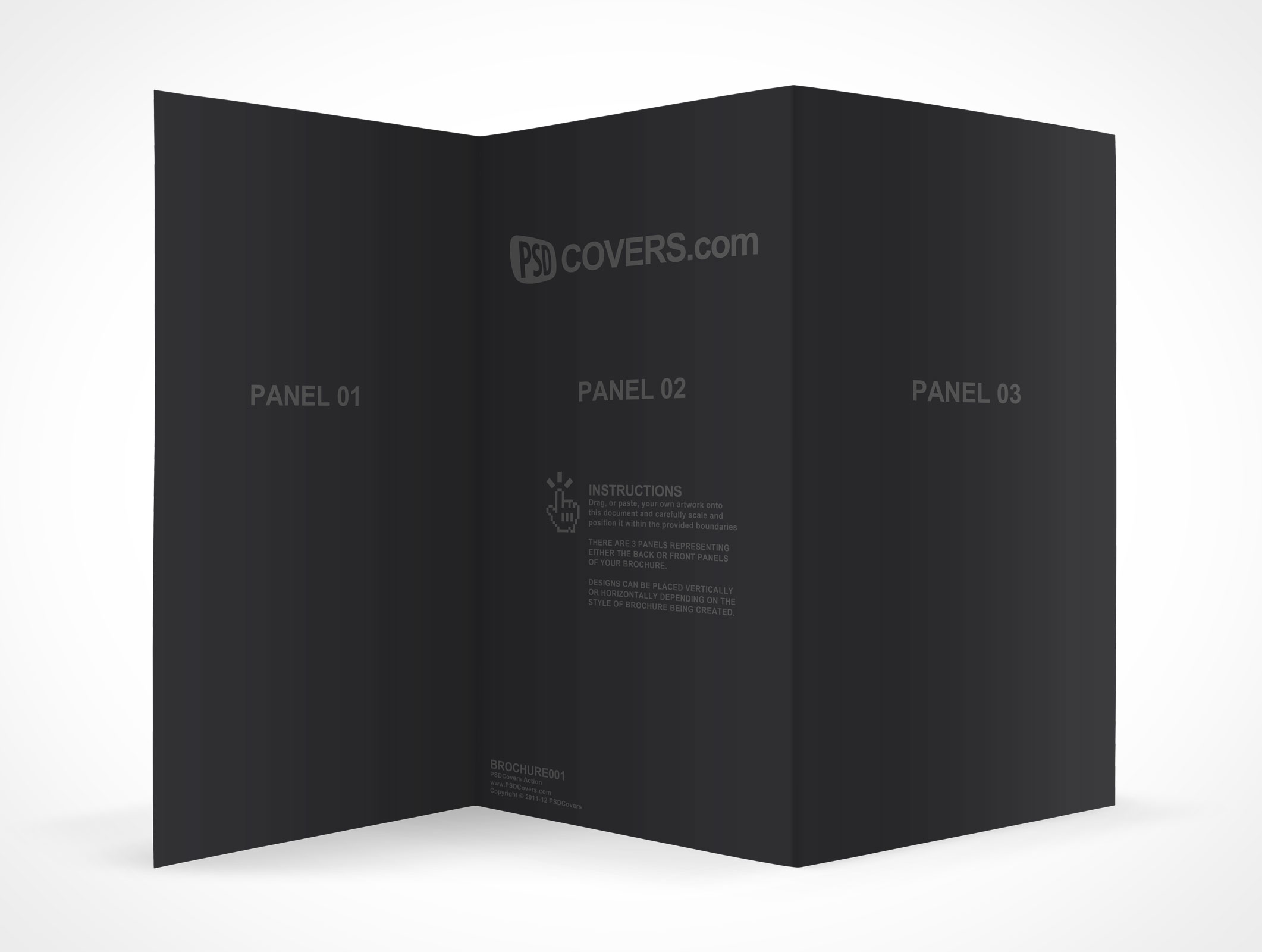 Tri-Fold Brochure Mockup 1