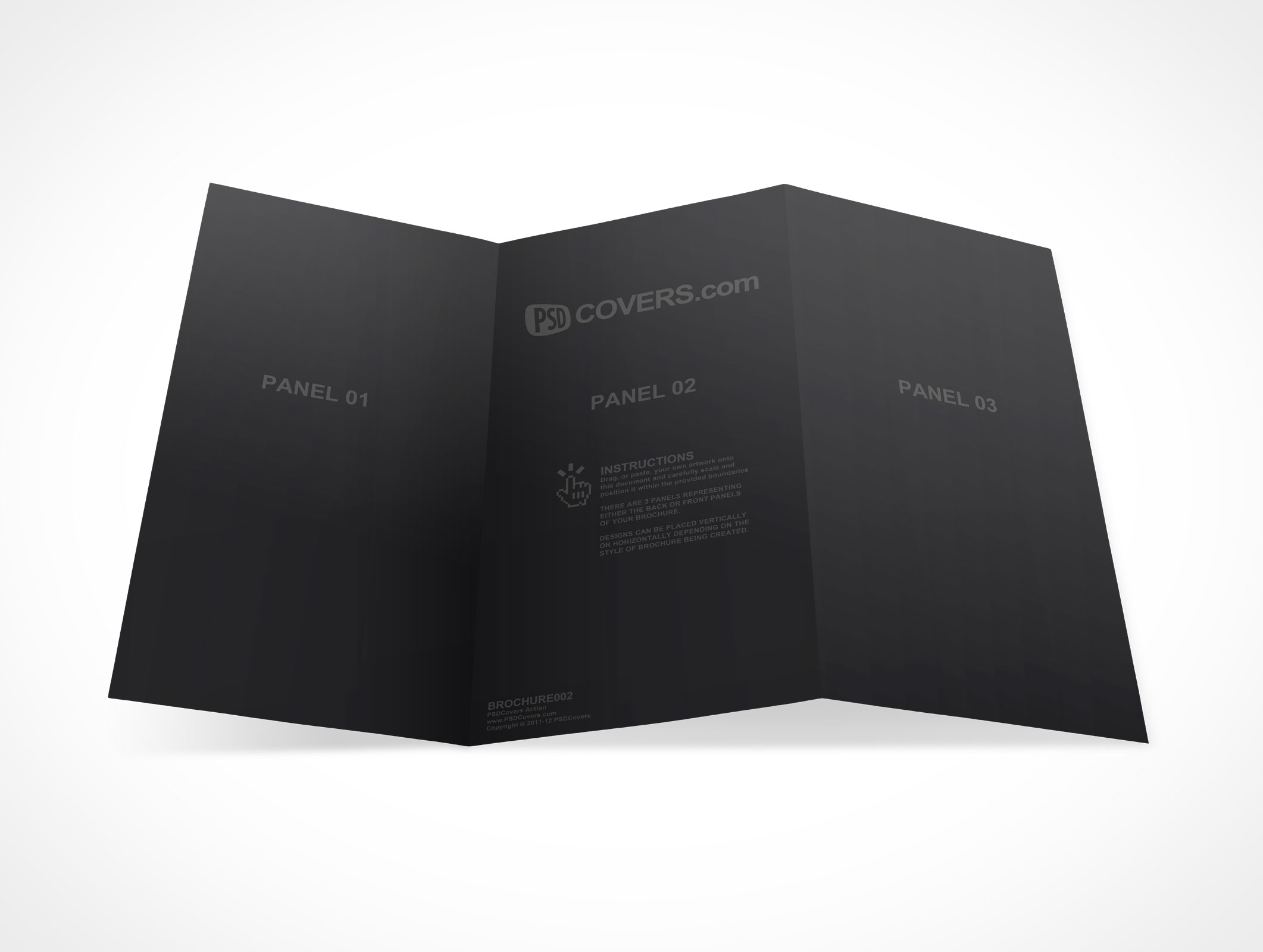 Tri-Fold Brochure Mockup 2