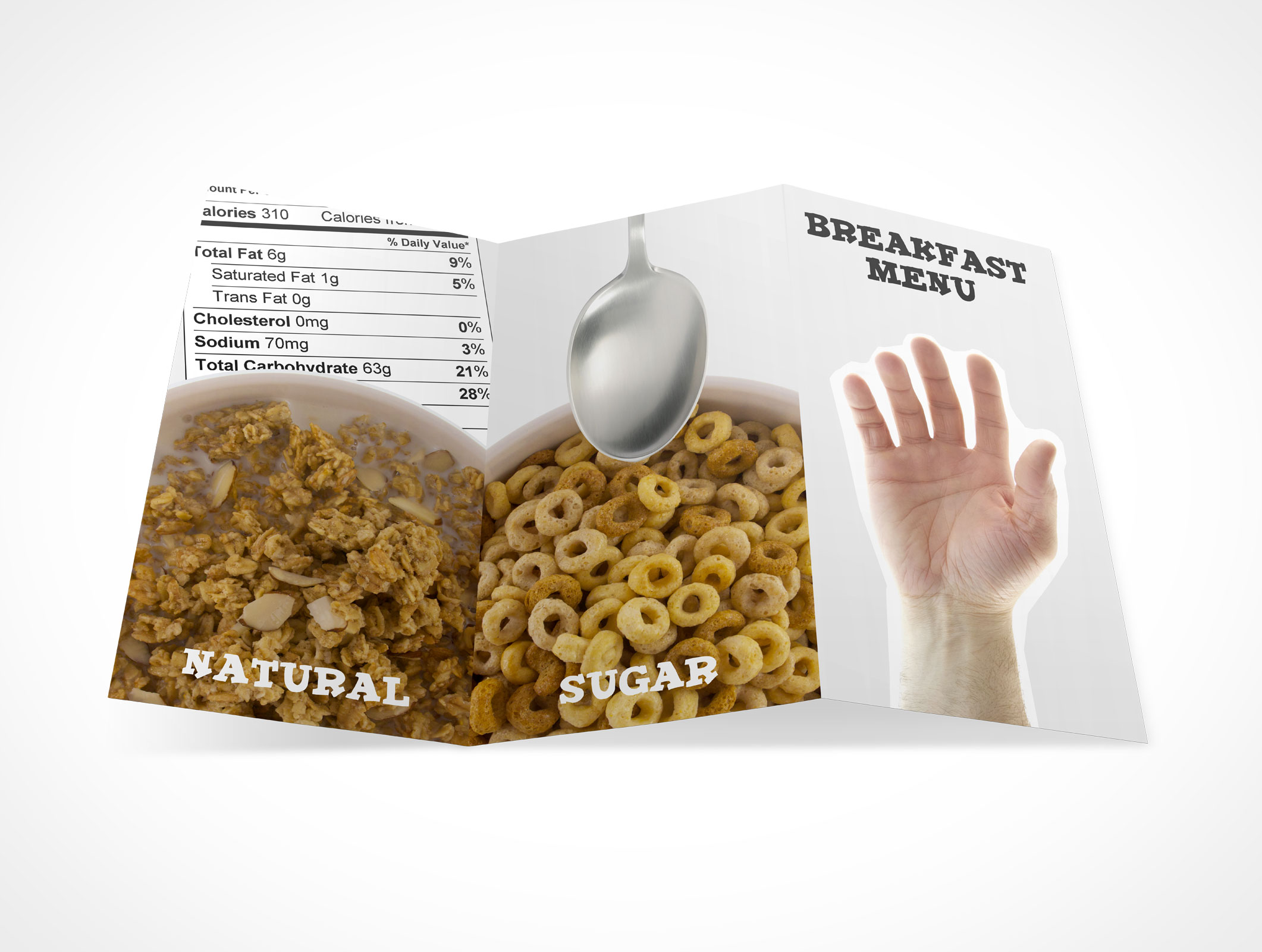 Tri-Fold Brochure Mockup 2r3