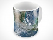 Ceramic Coffee Mug Mockup 5r