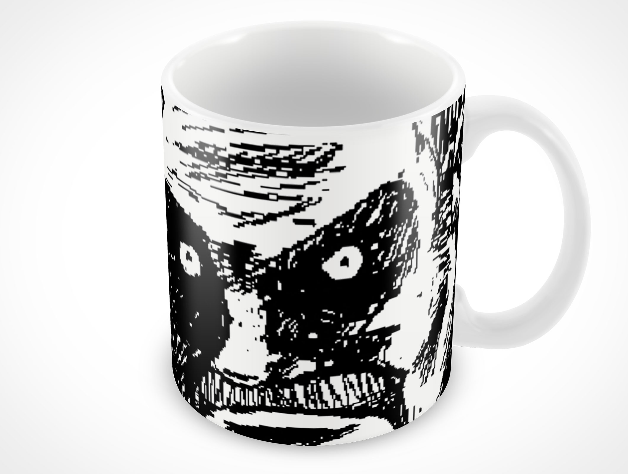 Ceramic Coffee Mug Mockup 6r2